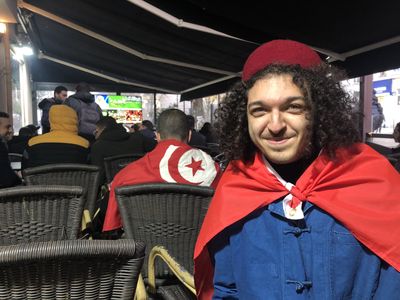 French-Tunisians in Paris celebrate bittersweet World Cup win