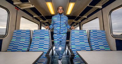 New track suit is inspired by the pattern of UK train seats