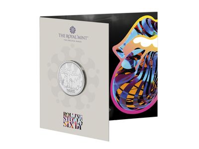 The Royal Mint unveils a Rolling Stones coin to mark the band's 60-year anniversary