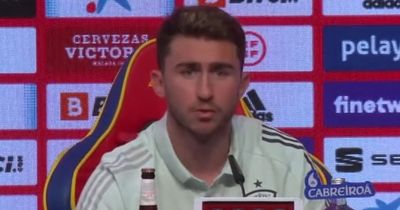 Aymeric Laporte admits he doesn't know what time Man City kick-off ahead of games