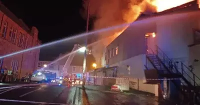 Major fire rips through Haltwhistle Working Men's Club with neighbours evacuated during night