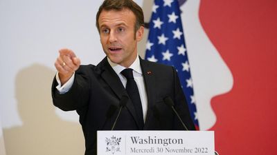 Macron slams 'aggressive' US subsidies on visit to Washington