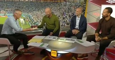 Alan Shearer mocks Gary Lineker over "bus pass" with on-air BBC World Cup jibe