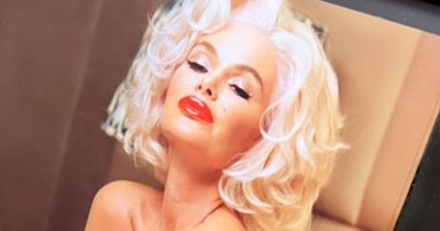 Amanda Holden goes topless as she transforms into Marilyn Monroe for secret TV project
