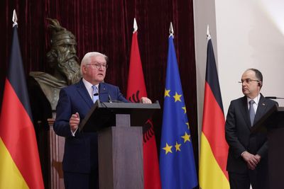 German president hails Albania's pro-European stand