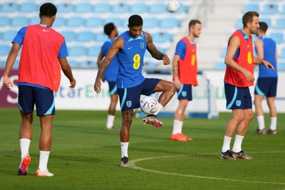 England squad all train on Thursday as Gareth Southgate faces selection headache