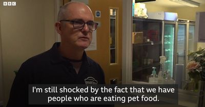 Struggling Brits hit by cost of living crisis forced to eat PET FOOD to survive