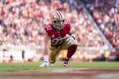 Nick Bosa is NFC Defensive Player of the Month for November