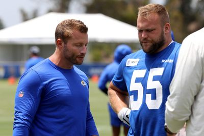 Rams’ constant O-line shuffling is unmatched in Super Bowl era