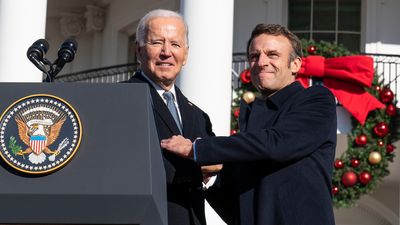 Biden and Macron take on war in Ukraine, trade issues in bilateral meeting