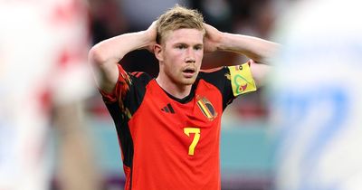 Man City fans all say the same thing as Kevin De Bruyne's Belgium knocked out of World Cup