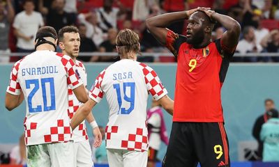 Belgium crash out of World Cup as Lukaku’s misses let Croatia off hook