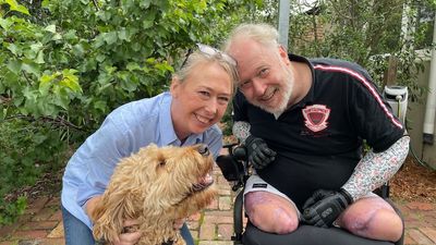 John lost all his limbs four years ago. Bionic devices allowed him to return to his biggest passion