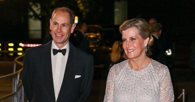 Sophie and Prince Edward arrive at Royal Variety in first outing since royal race row