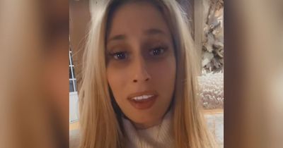 Stacey Solomon unveils grand Christmas tree that 'broke' her