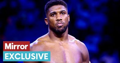 Anthony Joshua rules out Strictly because his 'knees hurt too much'