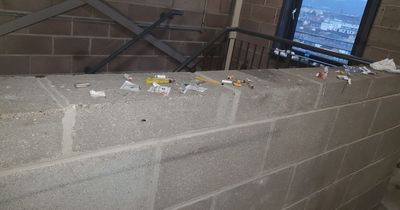 Residents' frustration at constant drug abuse in City Centre apartment block