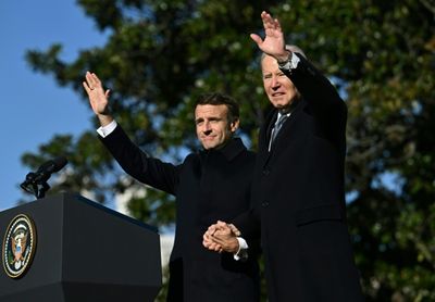 Biden, Macron close ranks on Russia during state visit