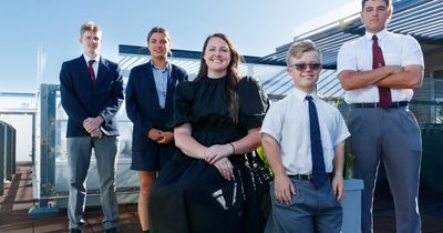 Sam Poolman's new role helping Newcastle Grammar School students with balancing act
