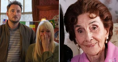 EastEnders fans emotional as Walford discover Dot's death amid soap theme tune tribute
