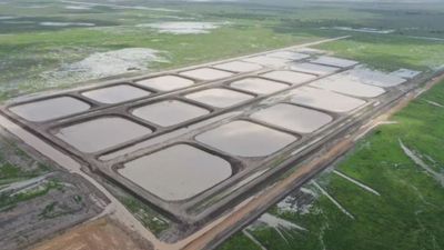 New review of Project Sea Dragon finds world's biggest prawn farm can proceed, contradicting March review