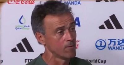 Luis Enrique admits he had no clue Spain were in danger of World Cup 2022 exit