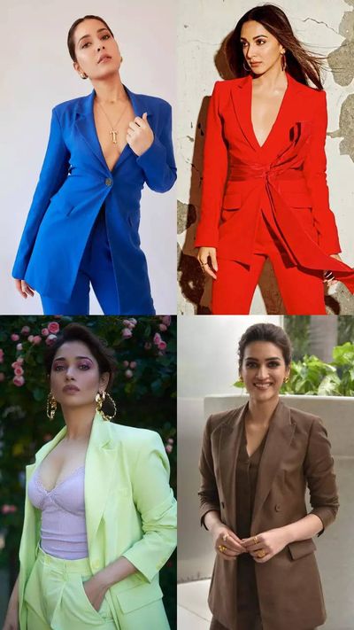 Kriti Sanon to Kiara Advani, divas ooze elegance and grace in power suits