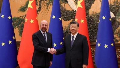 China's Xi calls for Ukraine talks in meeting with European Union's Michel
