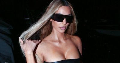 Kim Kardashian risks wardrobe malfunction as she steps out in tiny top amid Kanye drama