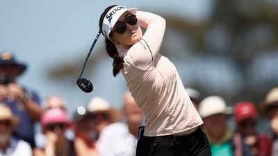 Hannah Green runs hot to lead Australian Open after second round