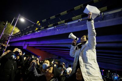 'Don't yell that': fears compete with calls for 'freedom' at China protests