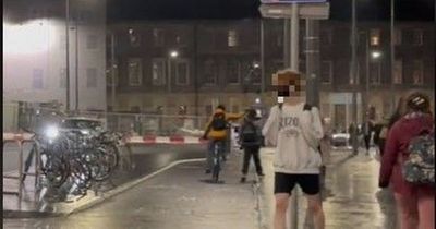 Edinburgh youths captured stealing woolly hats from passers-by in bizarre stunt