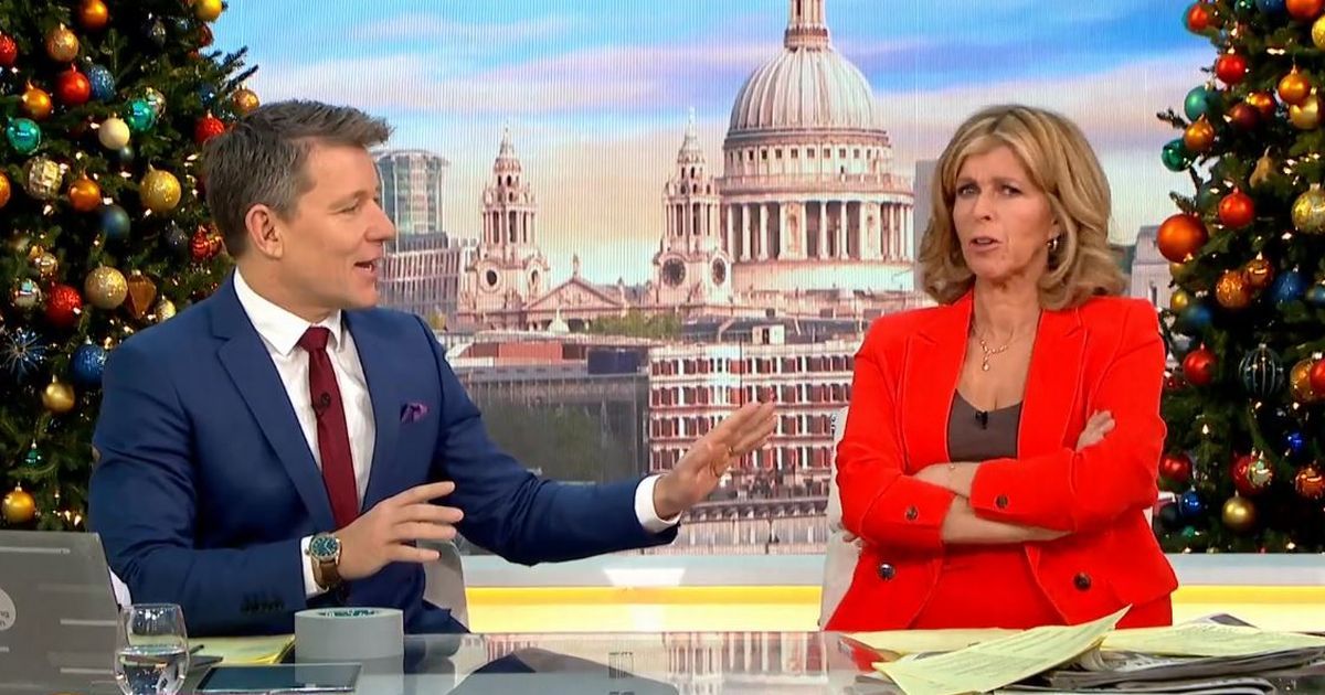 Good Morning Britains Ben Shephard Tells Kate…