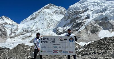 Perth's Mt Everest pair get their fundraising target bagged