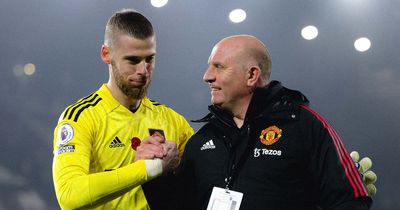 What David de Gea is doing in Manchester United training under Erik ten Hag