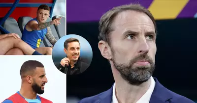 Gary Neville drops Kieran Trippier England hint after Newcastle star was benched by Gareth Southgate