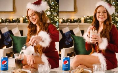 Pepsi enlists Lindsay Lohan to make ‘Pilk’ happen