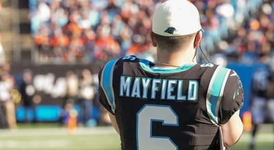 Is Panthers QB Baker Mayfield headed to the bottom of the depth chart?