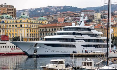 Oligarch’s $200m superyacht to be sold at auction to benefit Ukraine