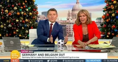 GMB viewers slam Ben Shephard for 'disrespecting' Kate Garraway while explaining offside rule