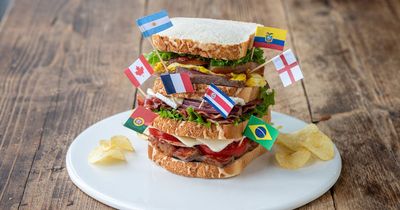 Huge World Cup-inspired sandwich features a delicacy from all eight tournament groups
