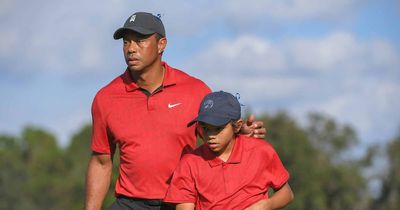 Tiger Woods replicating his own father's mind games with golfing son Charlie