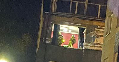 Explosion rips through Scots flat as residents evacuated