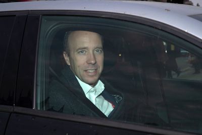 Hancock jokes he is pleased to be ‘clean and well-fed’ on return to Parliament