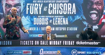 What time is Tyson Fury vs Derek Chisora weigh-in? UK time and live stream