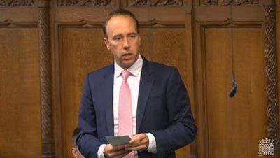 Matt Hancock tells MPs ‘pleasure to be here’ in first Commons outing since I’m A Celebrity