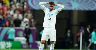Tottenham star Rodrigo Bentancur substituted off injured during Ghana vs Uruguay at World Cup