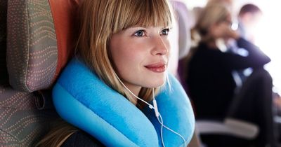 People discover they’ve been wearing travel pillows the wrong way