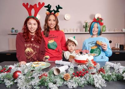 Myleene Klass talks teaming up with daughters to design Christmas jumpers for Save the Children