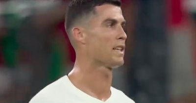 Cristiano Ronaldo's "angry" comment after being substituted at World Cup caught on camera